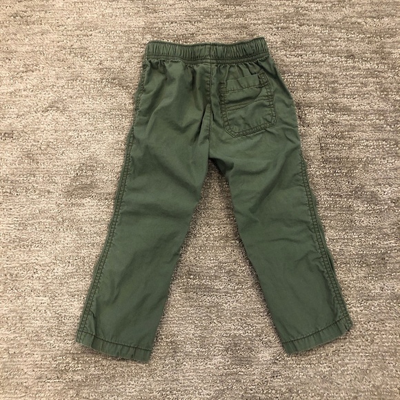 Green Pants - Toddler - Elastic Waist - Drawstring - Size 2T - Carter's - Picture 2 of 3